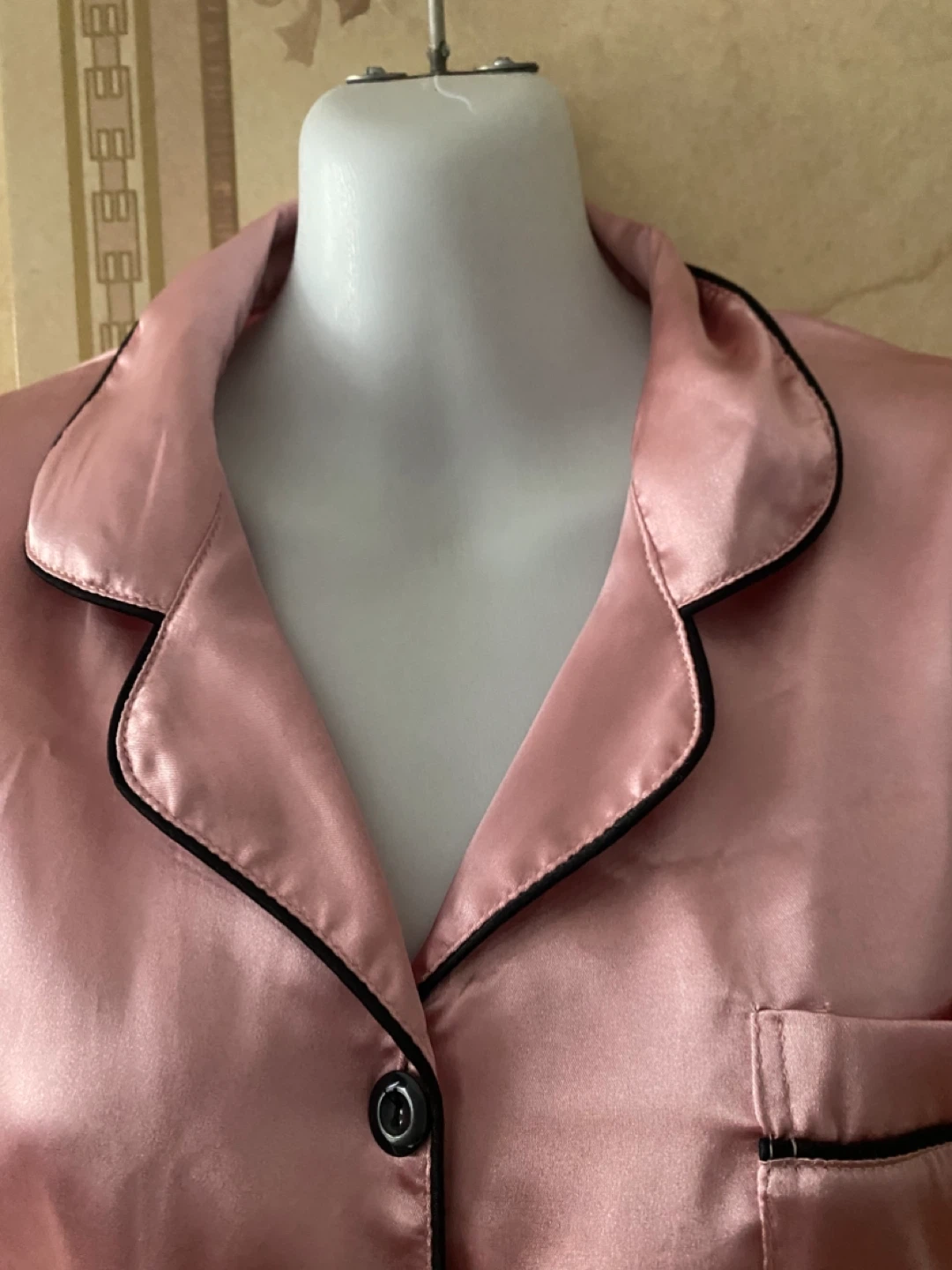 Pink Satin Pajama Set - photo 3