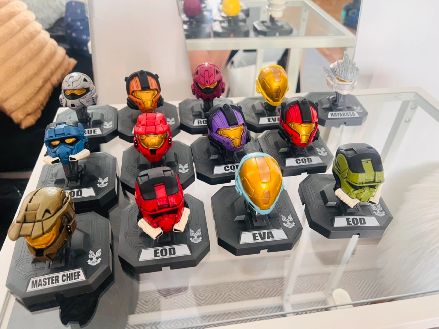 Halo Spartan Helmet Collection – Complete Collector Set 🔥