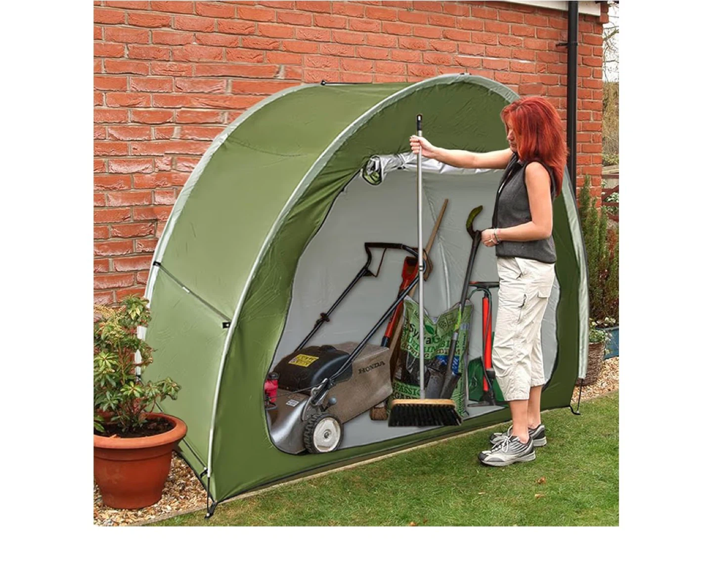 Green Outdoor Storage Tent - 200cm - photo 3