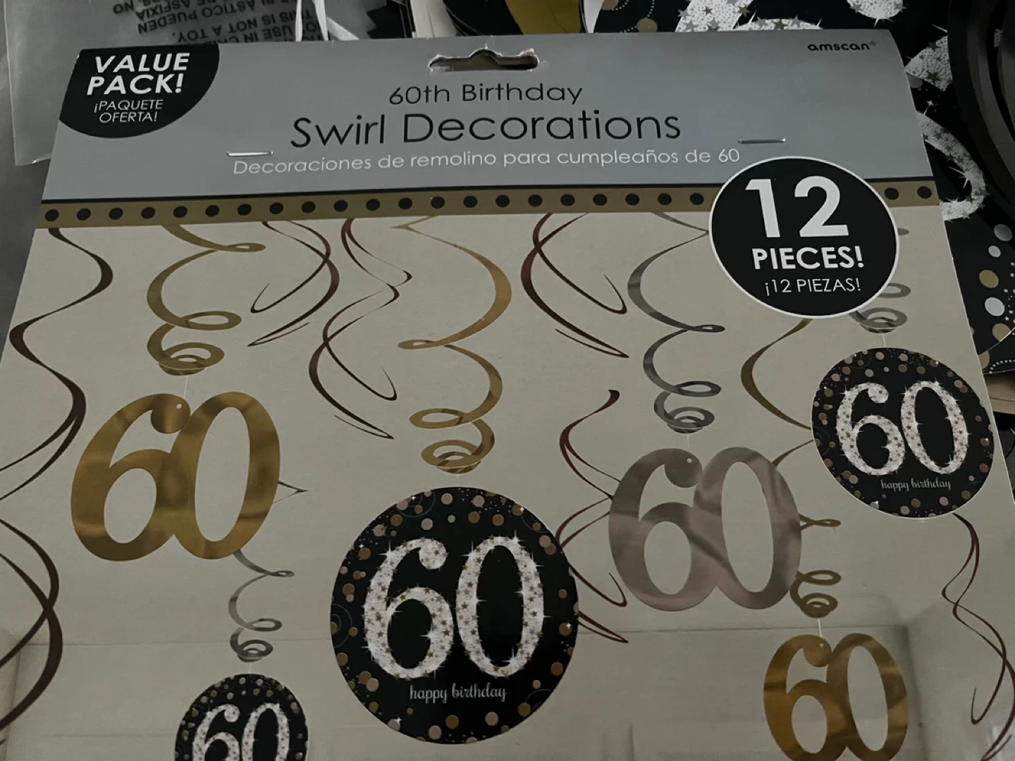 60th BIRTHDAY DECORATIONS - photo 4