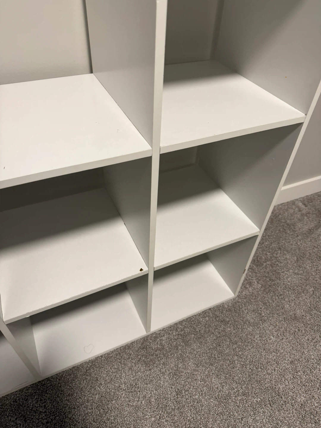 White Tiered Bookshelf / Storage Unit - photo 5