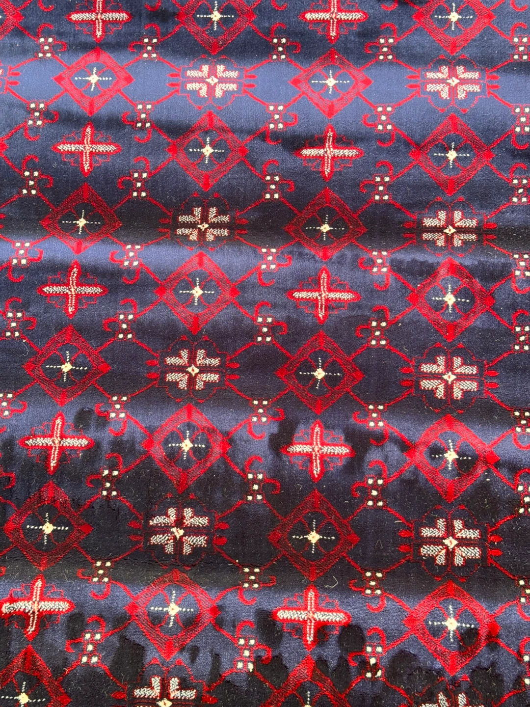 Blue and Red Oriental Rug - photo 2