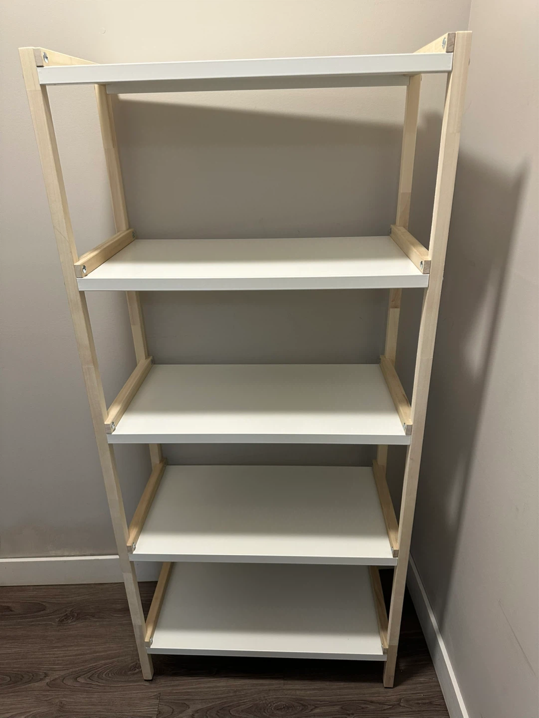IKEA EKENABBEN Open Shelf Unit - Aspen/White