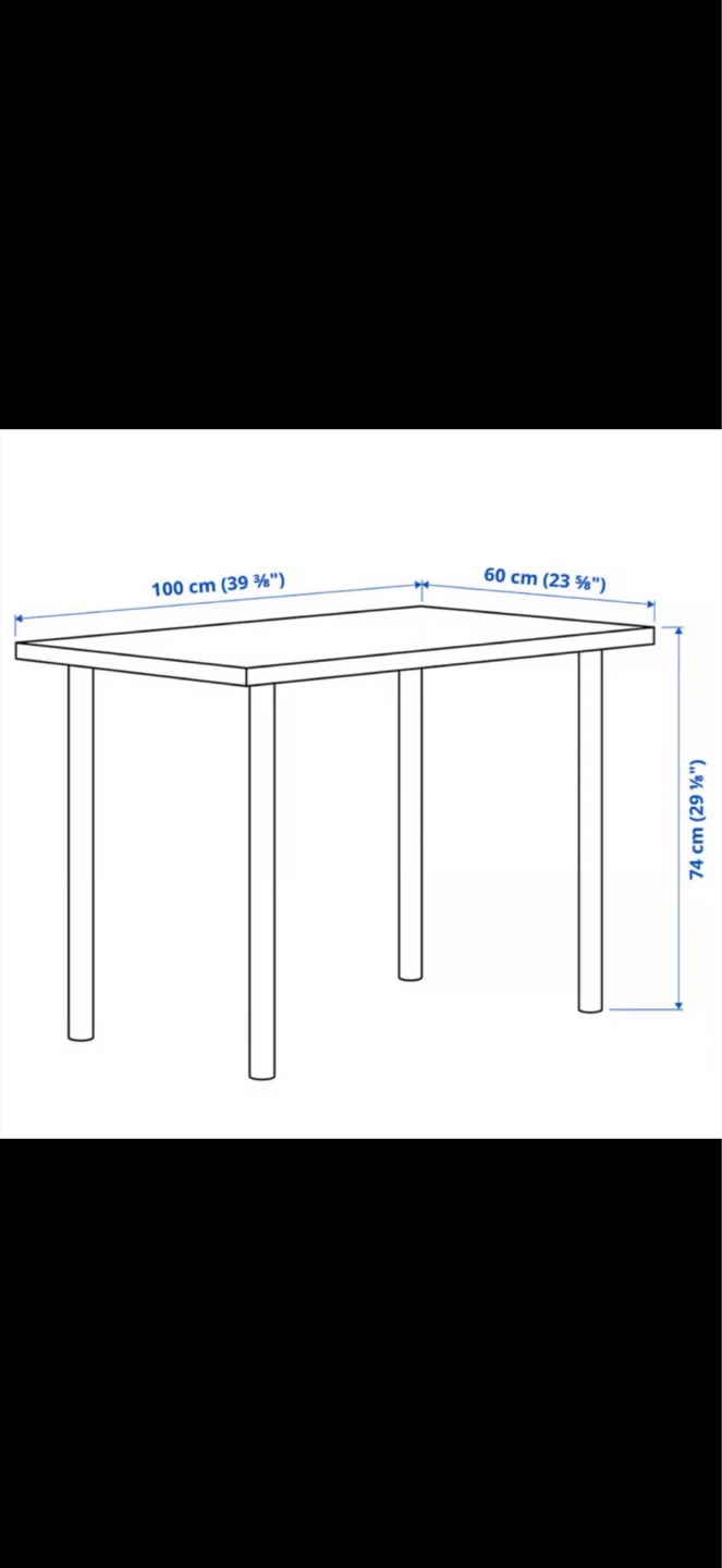 IKEA White Desk - photo 4