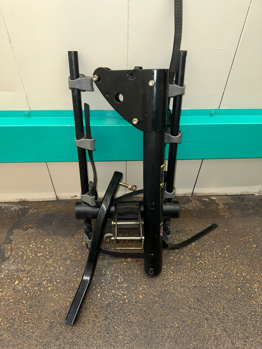 Black Bike Rack Hitch Carrier