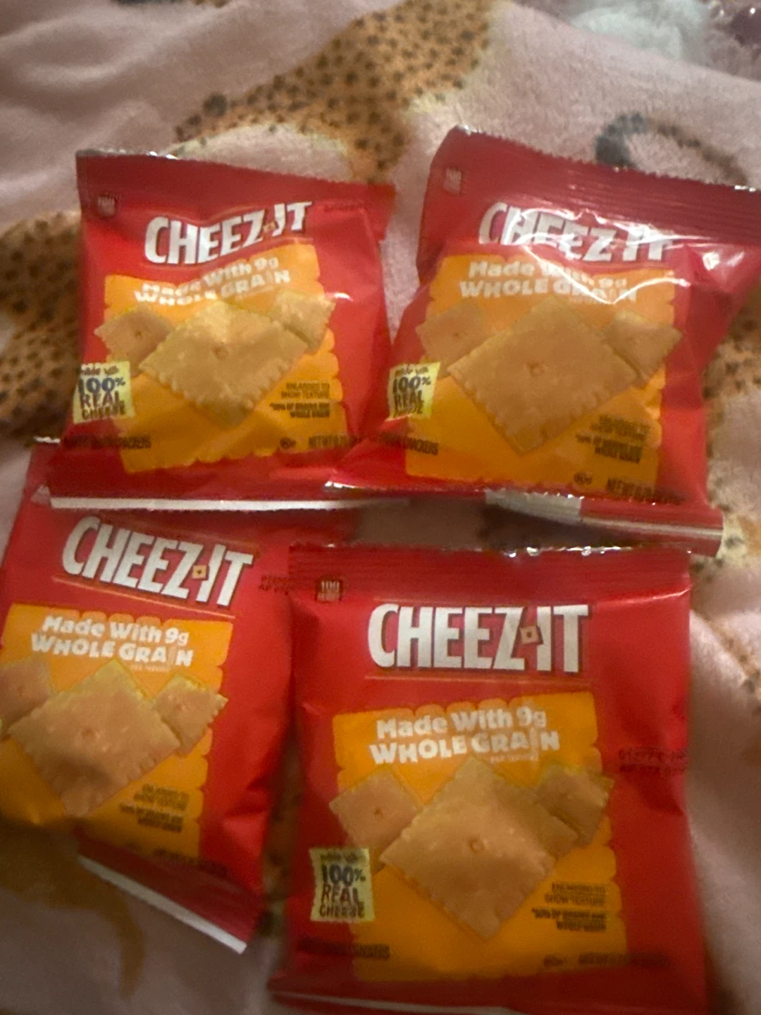 Cheez-It Whole Grain Crackers (4 Snack Packs)