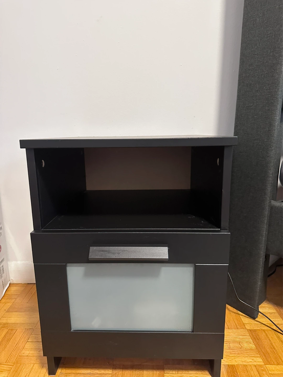 IKEA Brimnes Nightstand, Black, Moving Sale - photo 3