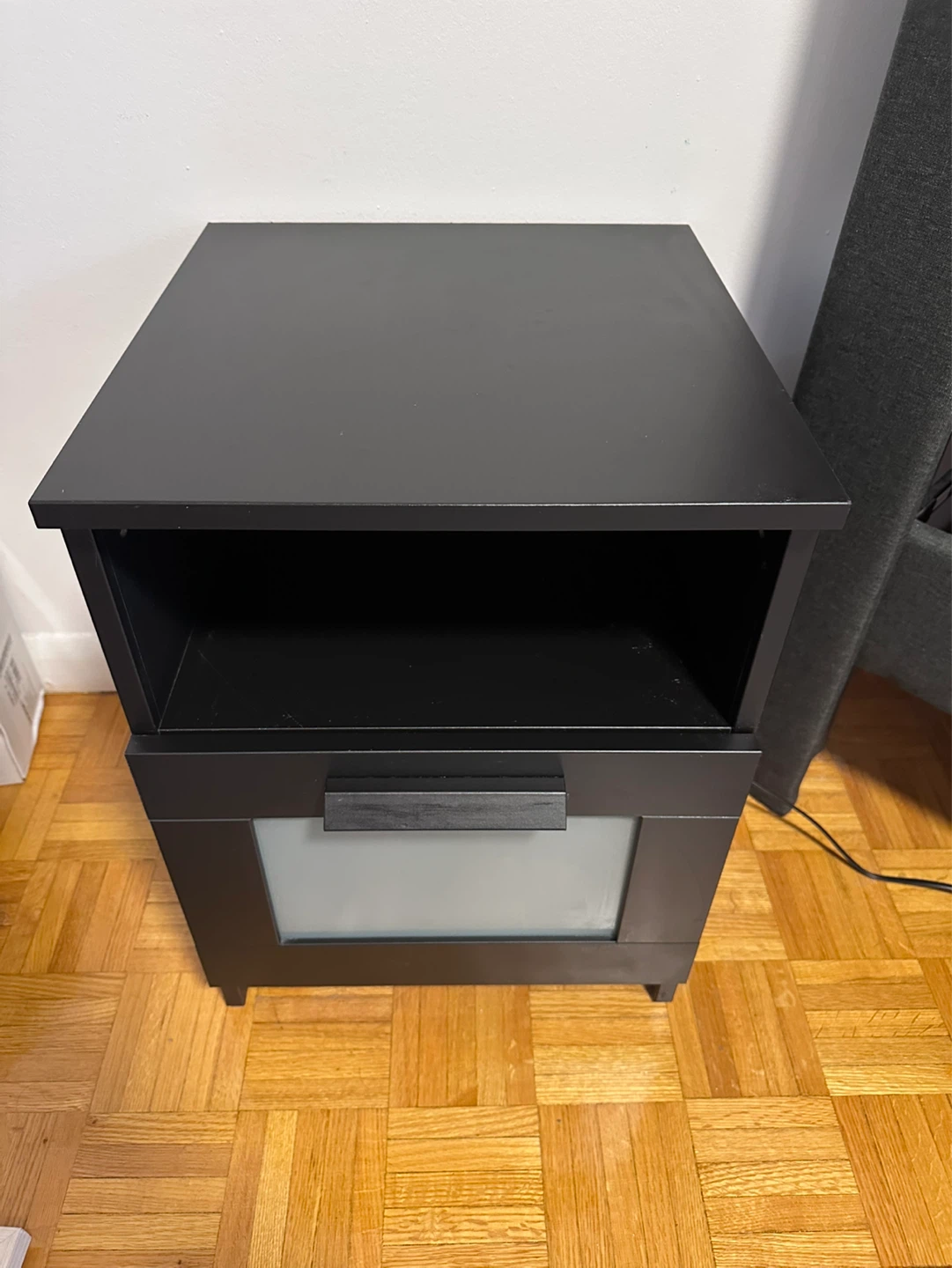 IKEA Brimnes Nightstand, Black, Moving Sale