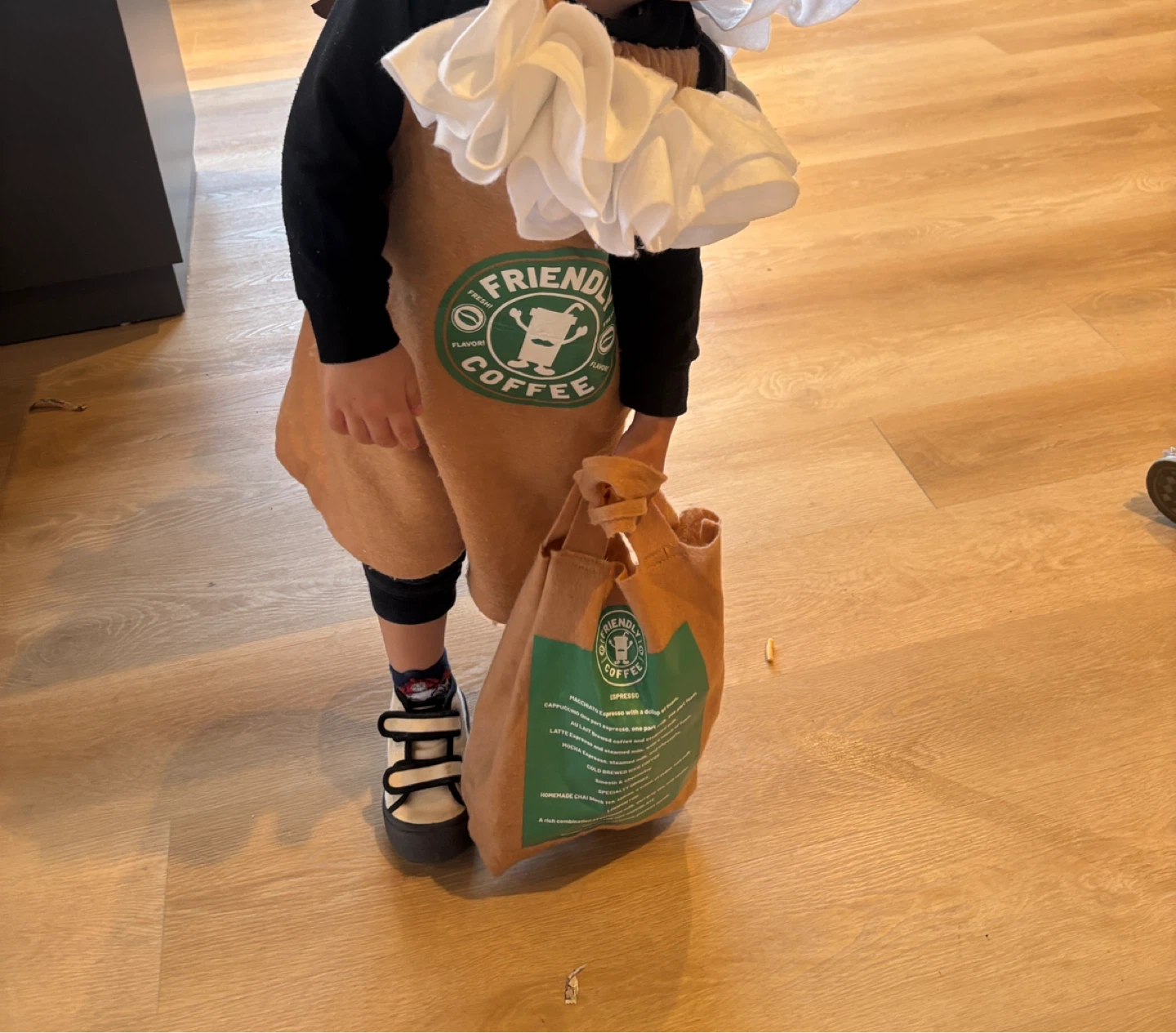 Kids' Halloween Coffee Costume