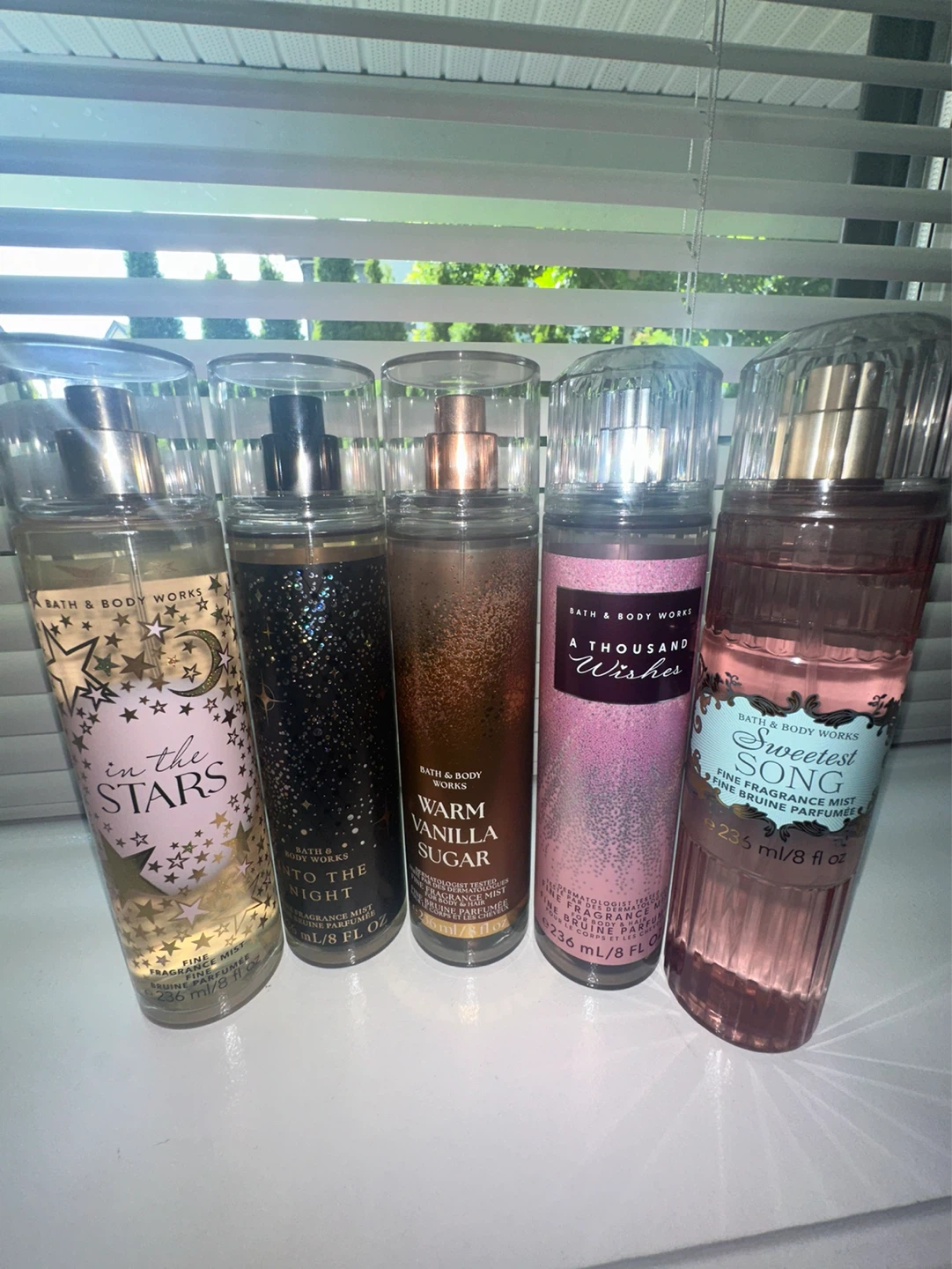 Brand New Bath & Body Works Body Mists