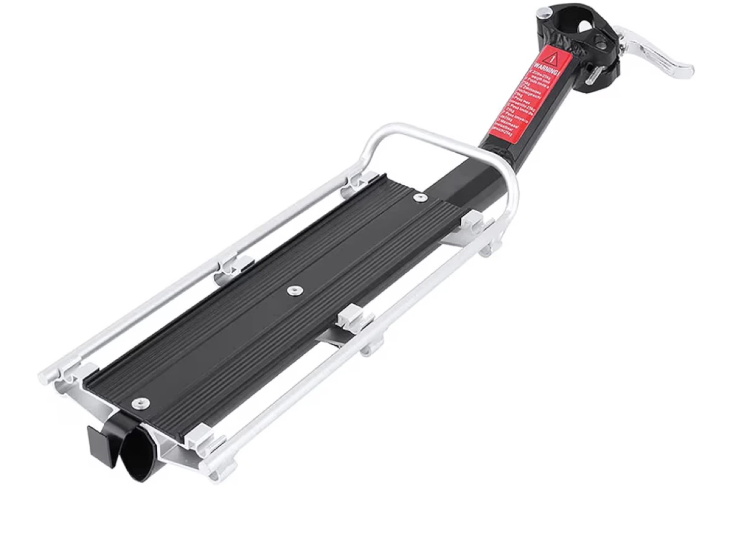 Bicycle Rear Rack with Reflector and Fender - photo 4
