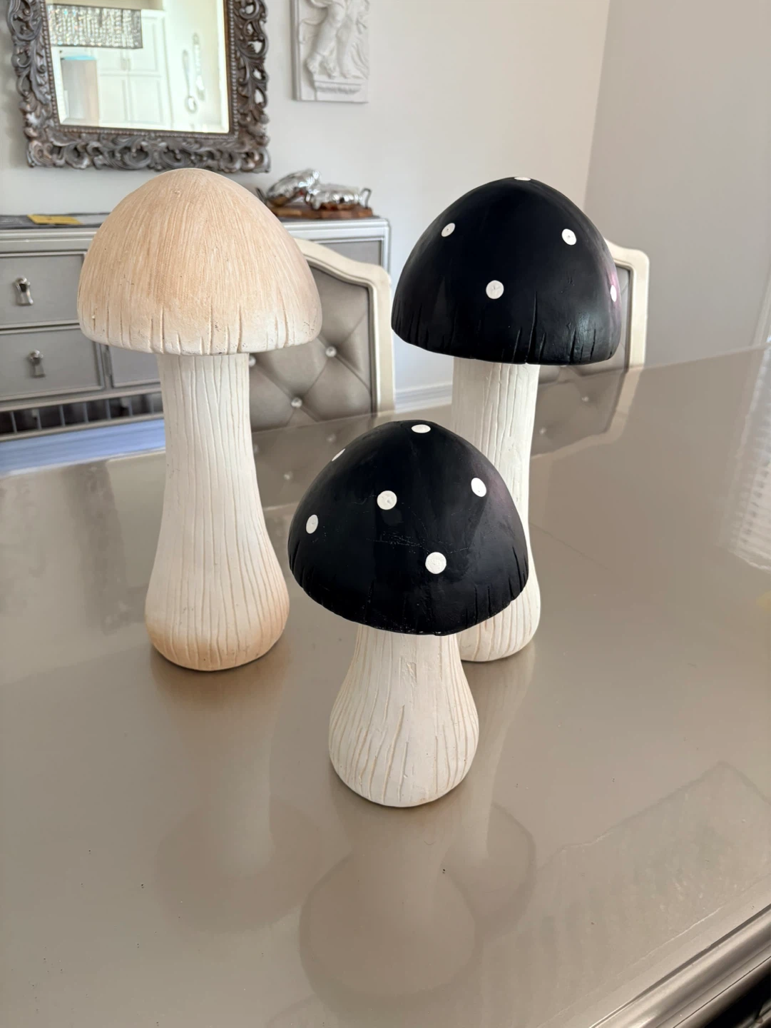 Mushroom Decorative Figurines (Set of 3)