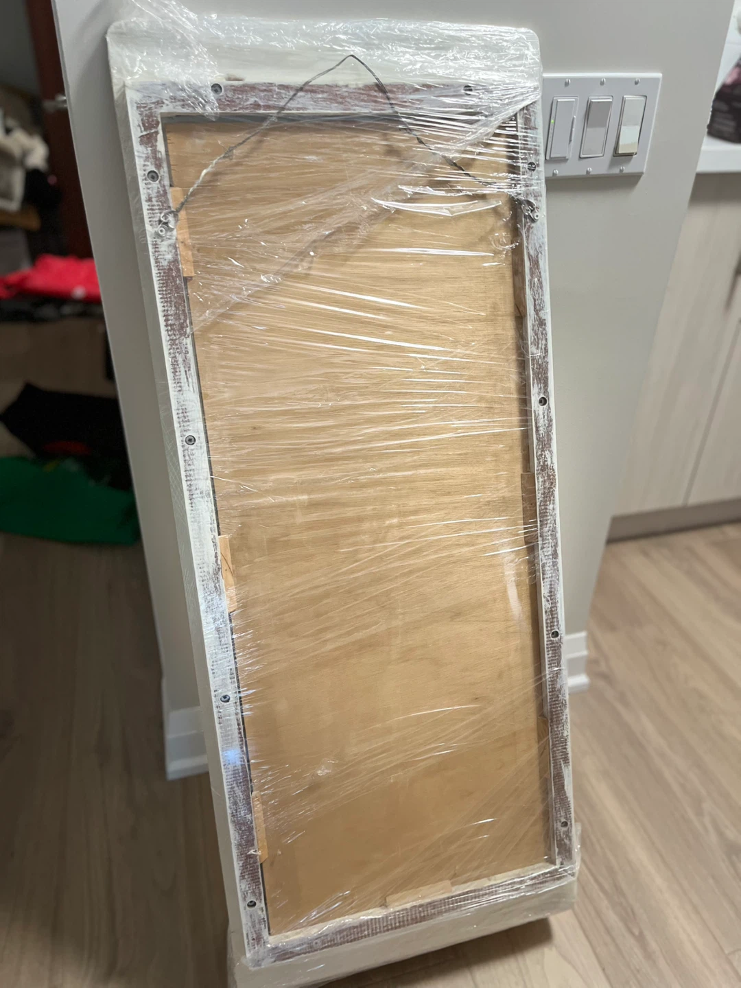 White Arched Full Length Mirror - photo 5