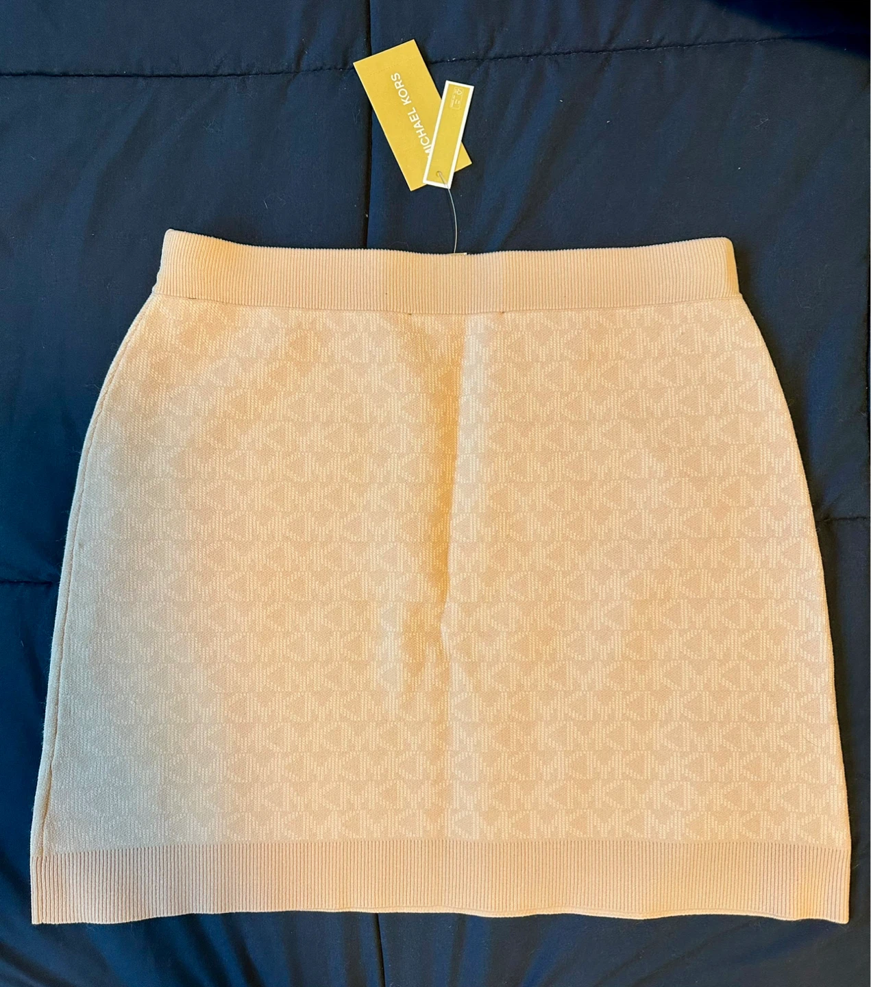 Michael Kors MK Logo Knit Skirt - Size M- BNWT - photo 2