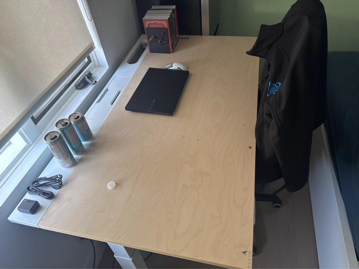 Standing Desk with Wood Top - photo 2