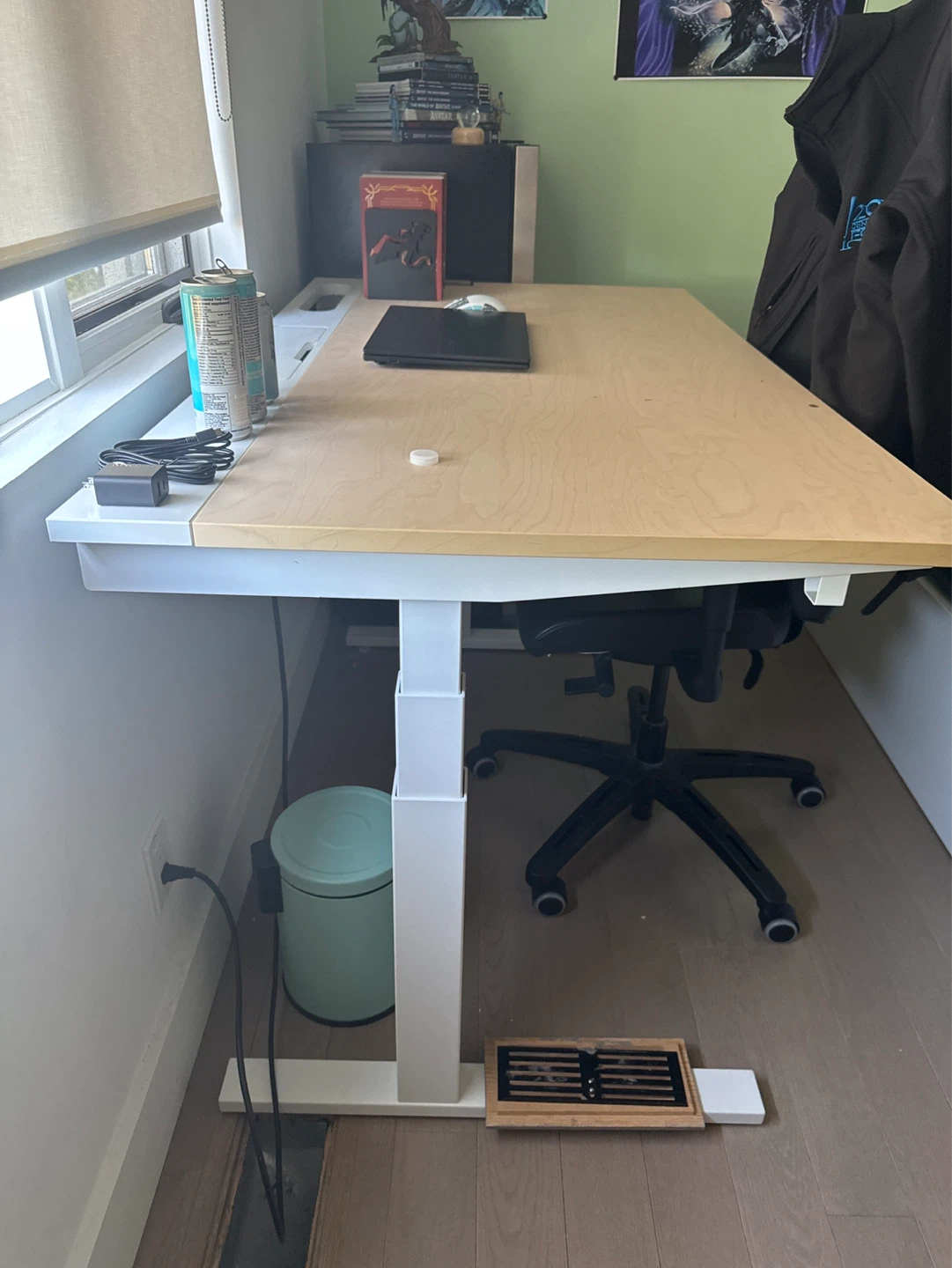 Standing Desk with Wood Top - photo 3
