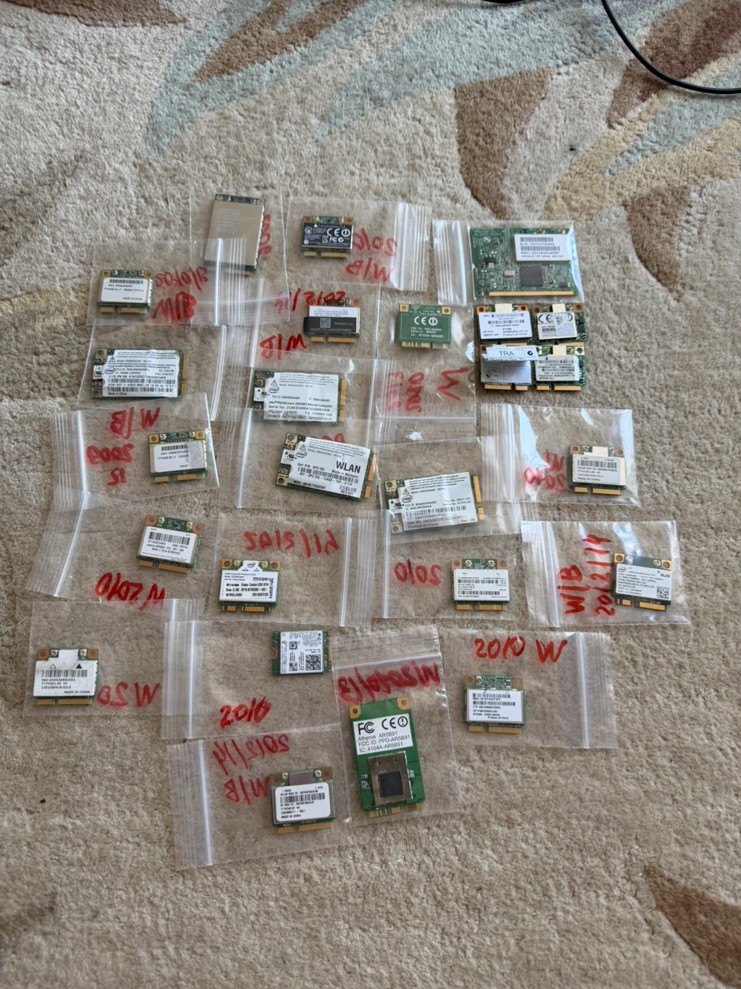 Intel / Atheros / Broadcom / Realtek Wi-Fi & Bluetooth Cards