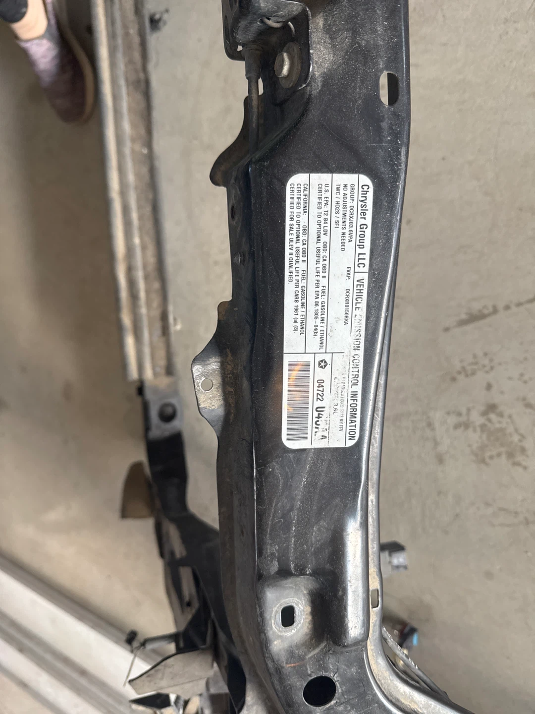 Chrysler Radiator Support - photo 2