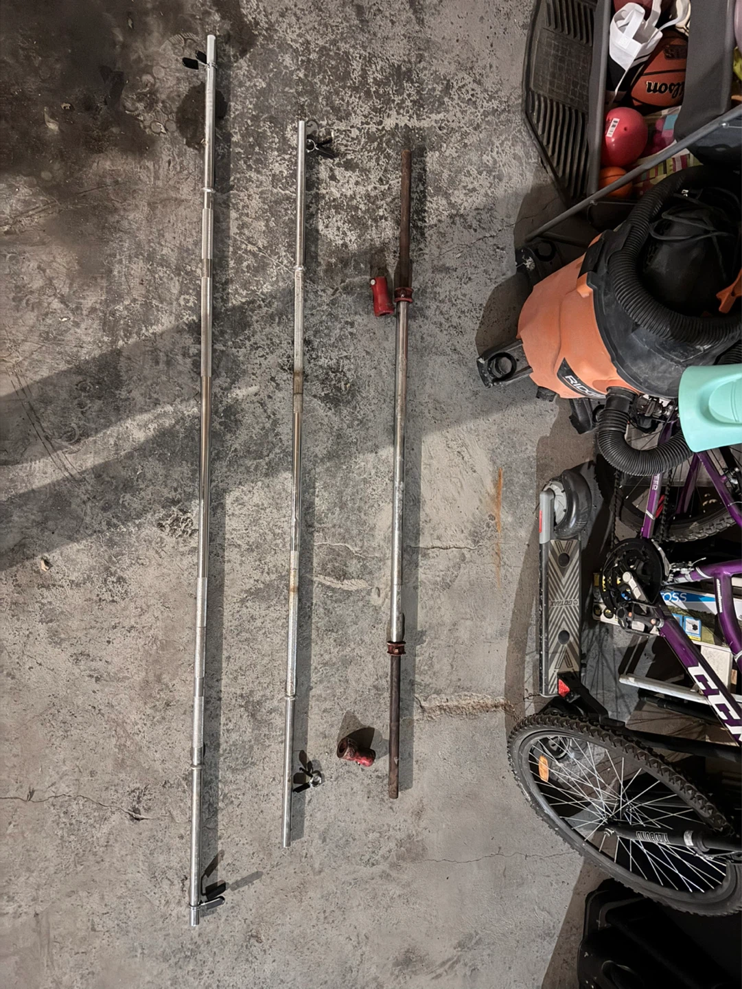 Gym equipment / weights / bench - photo 2