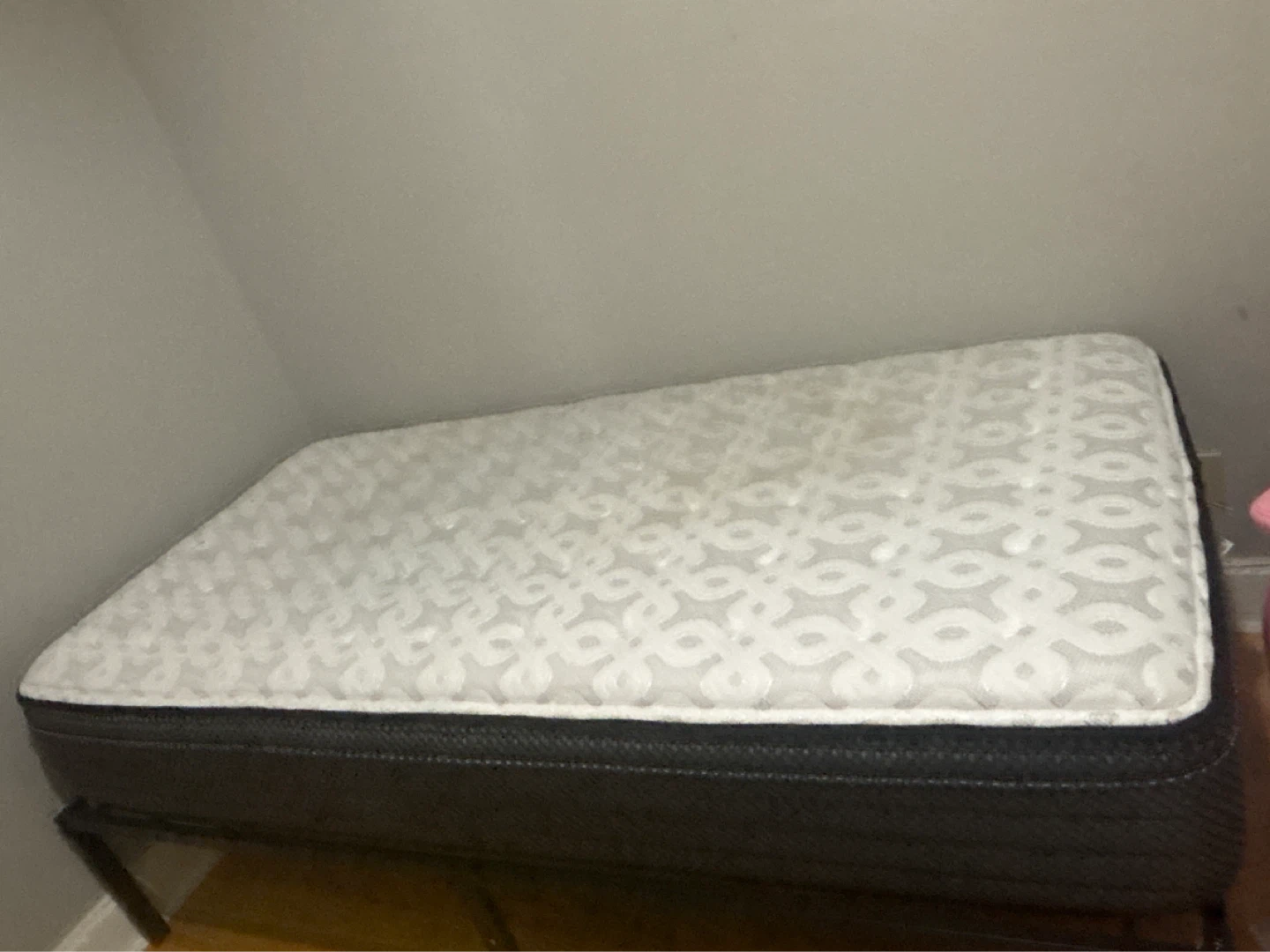 Twin mattress xl 1 stain as seen in pictures was cleaned
