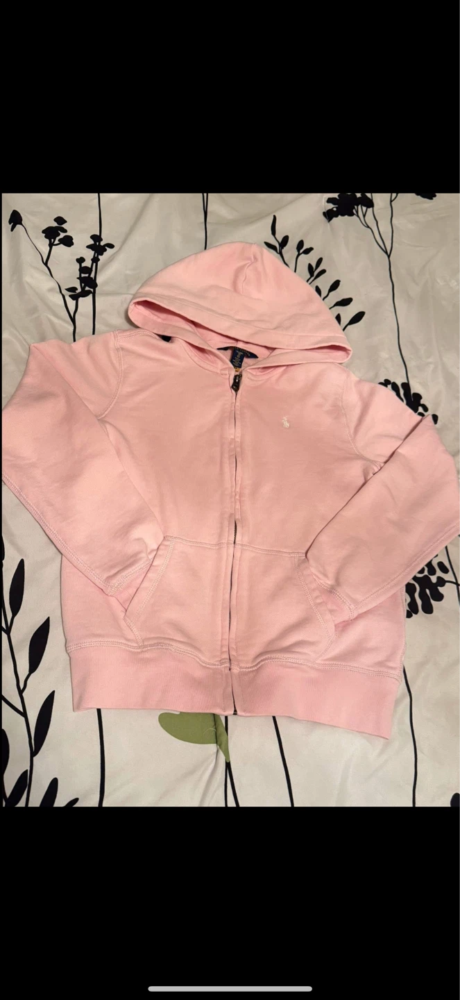 Polo Ralph Lauren Pink Zip-Up Hoodie XL(16) - photo 2