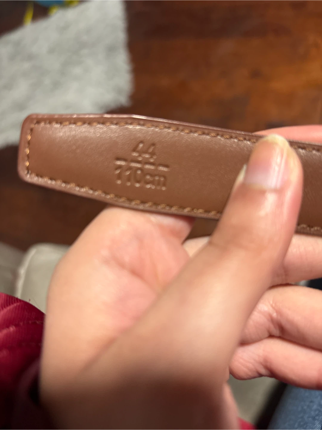Coach New York Leather Belt - 770cm - photo 3