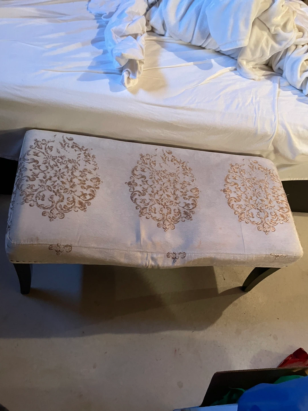 Decorative End Of Bed Bench - photo 2
