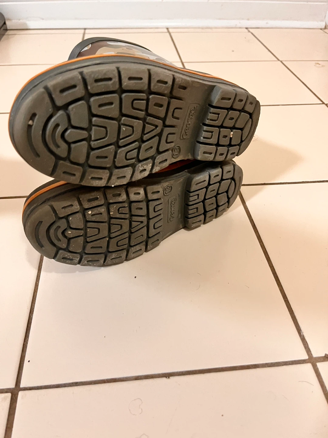 Kids Camo Rain Boots Size 13 - photo 4