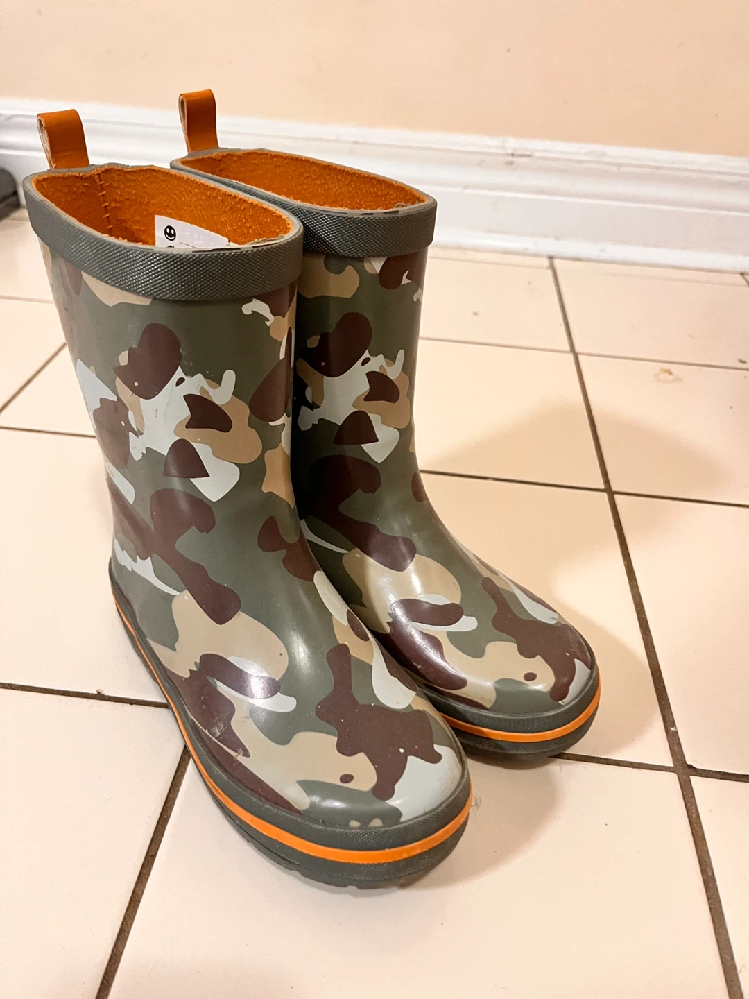 Kids Camo Rain Boots Size 13 - photo 2