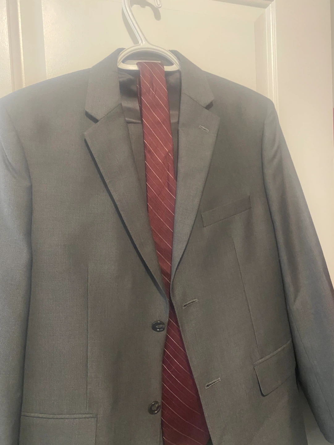 Michael Kors Grey Suit and Tie
