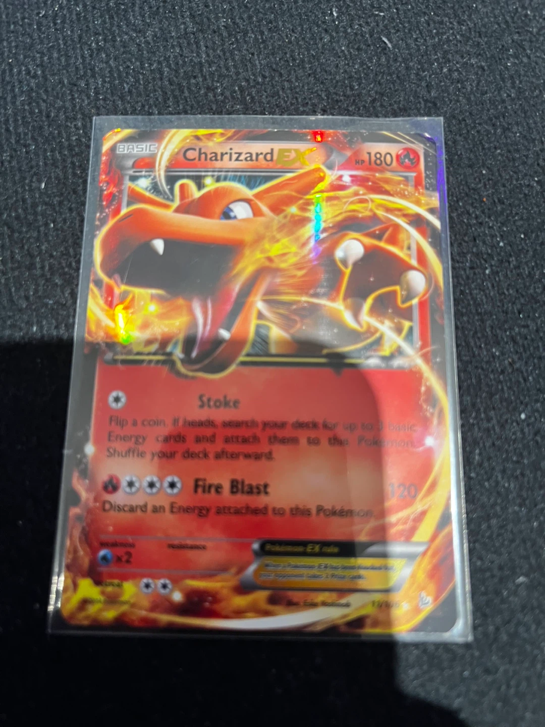 Pokemon Charizard EX Trading Card