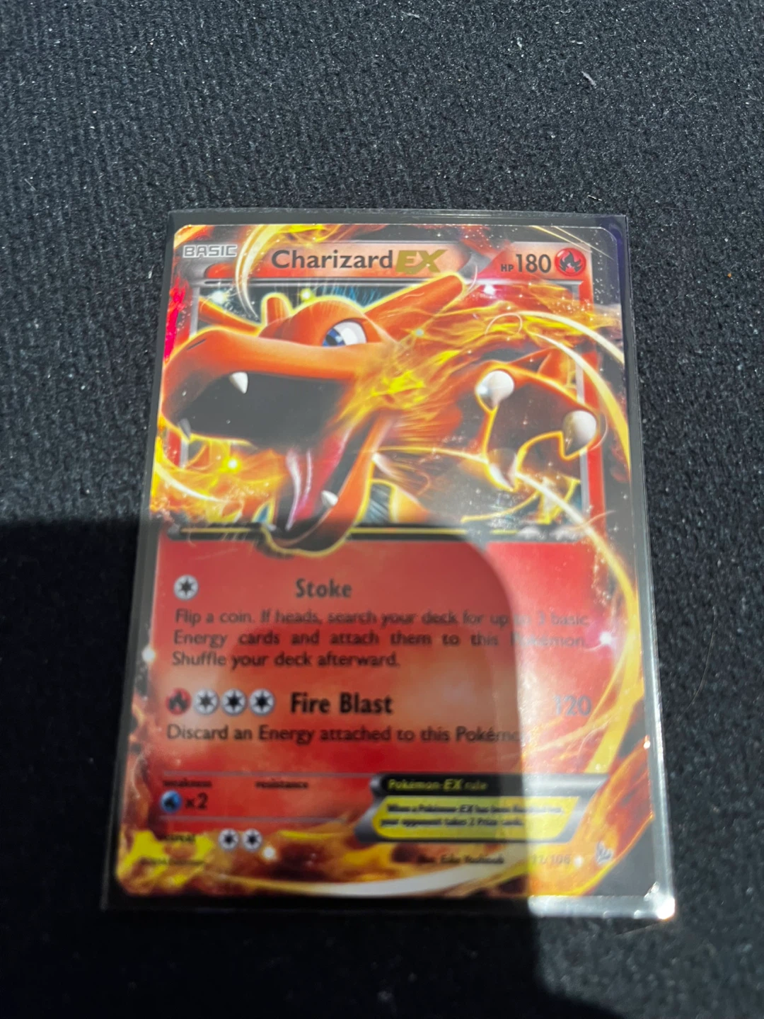 Pokemon Charizard EX Trading Card - photo 2