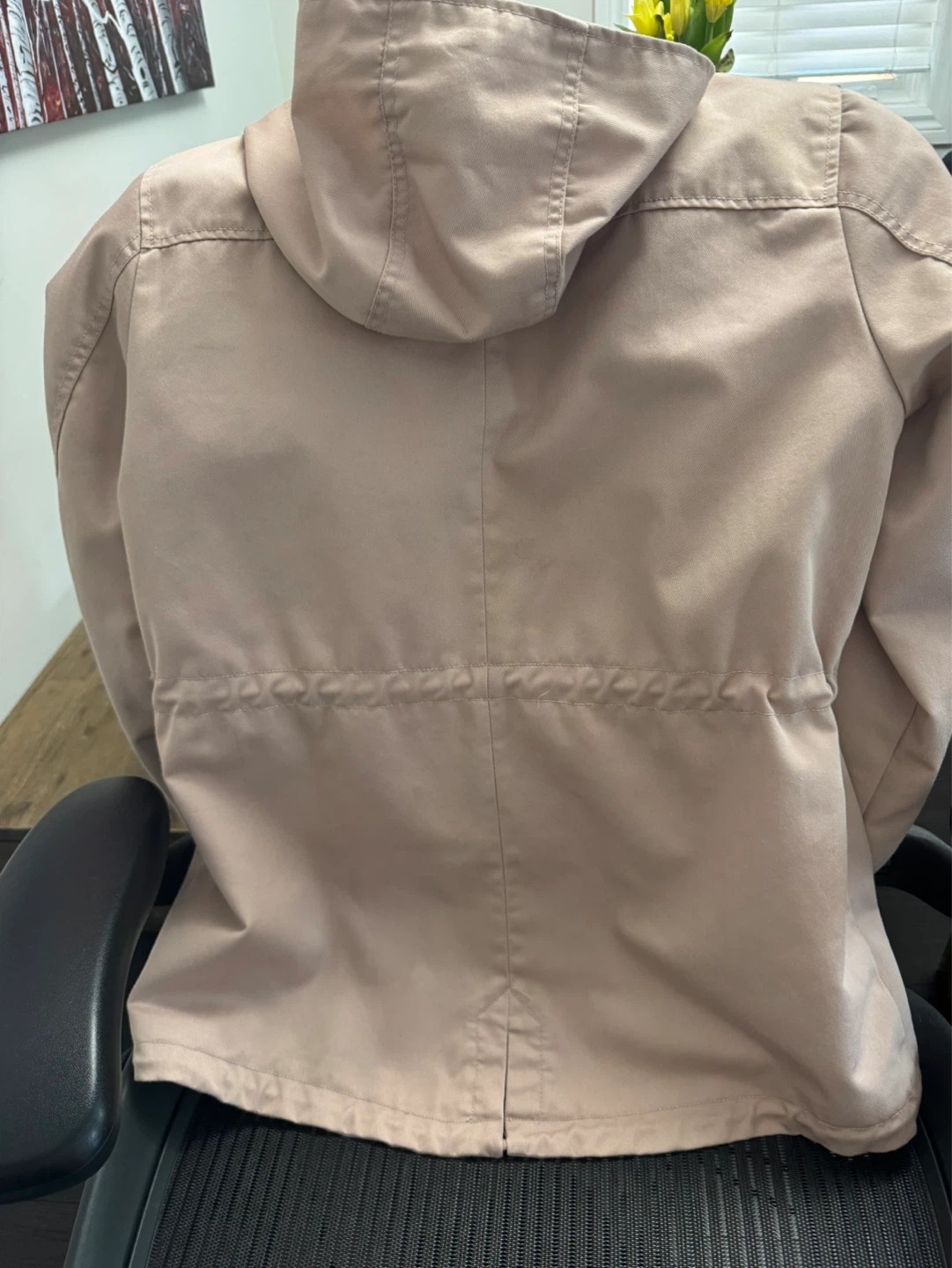 Light Pink Hooded Anorak Jacket - photo 2