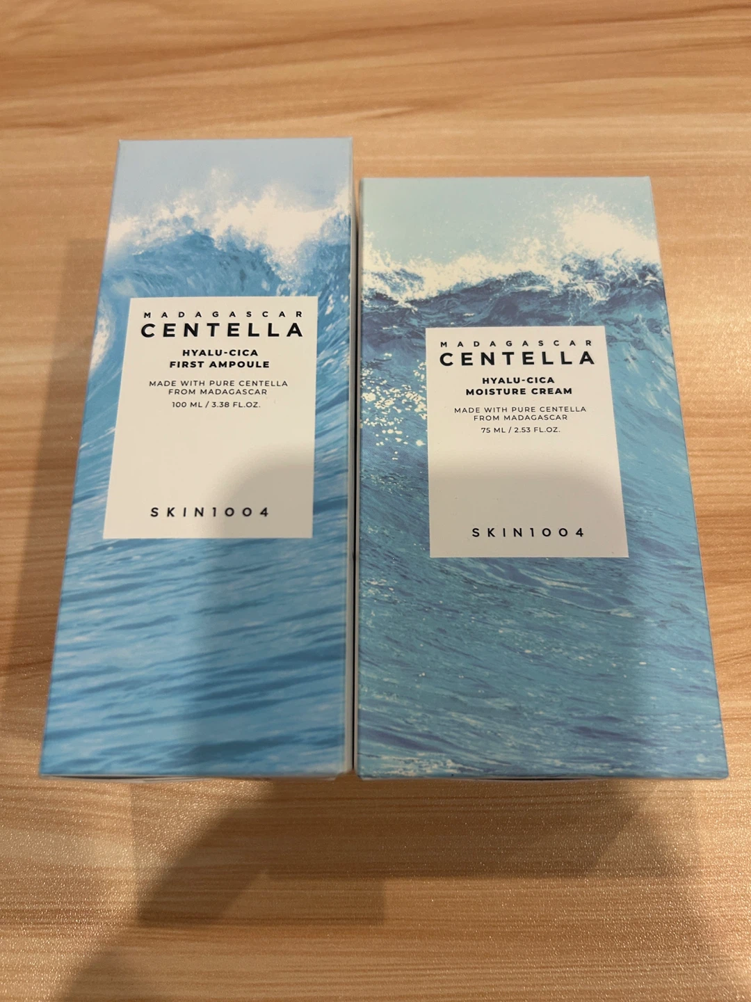 SKIN1004 Centella Hyalu-Cica Ampoule & Cream