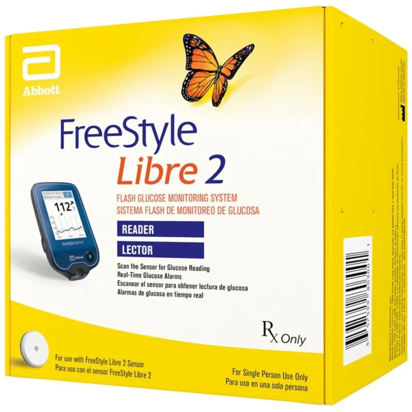 Abbott Freestyle Libre 2 Flash Glucose Monitoring System