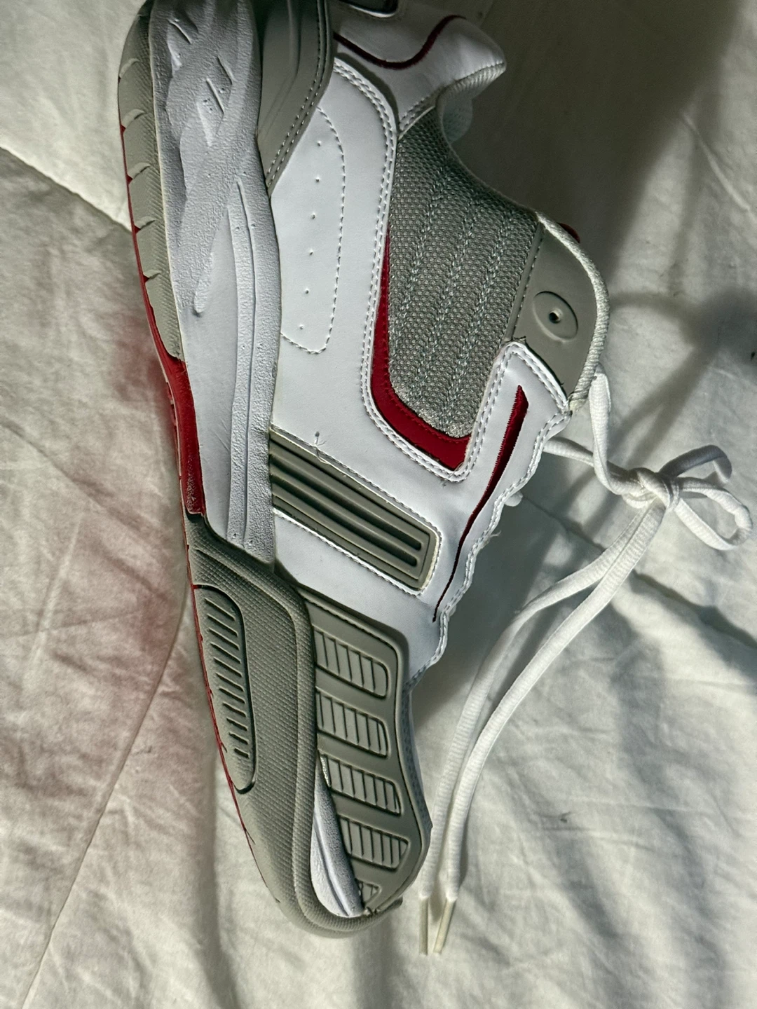 NSS M-Ventilator Men's Skate Shoes White/Grey Size 10.5 - photo 2