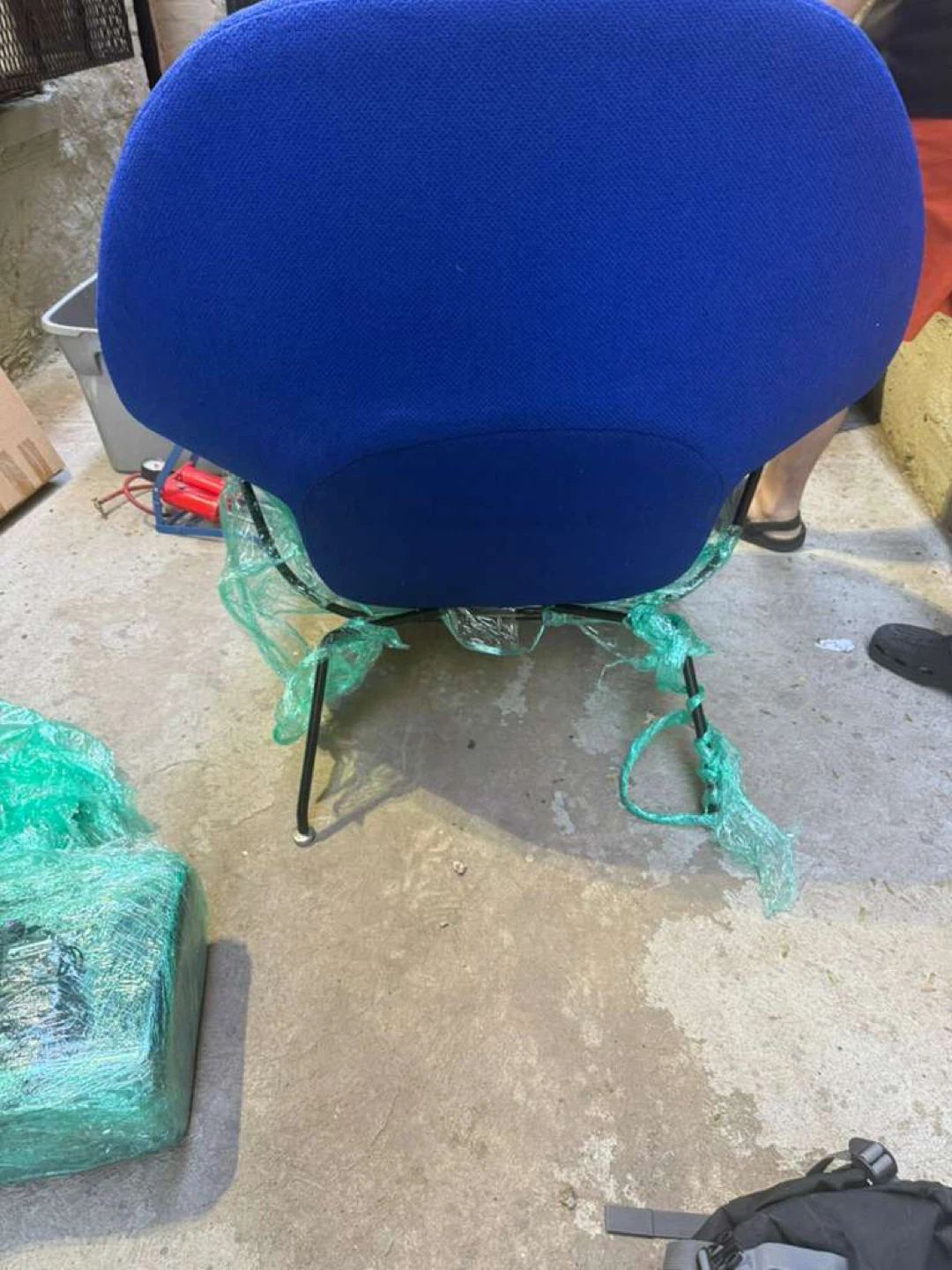 Blue Accent Chair - photo 2