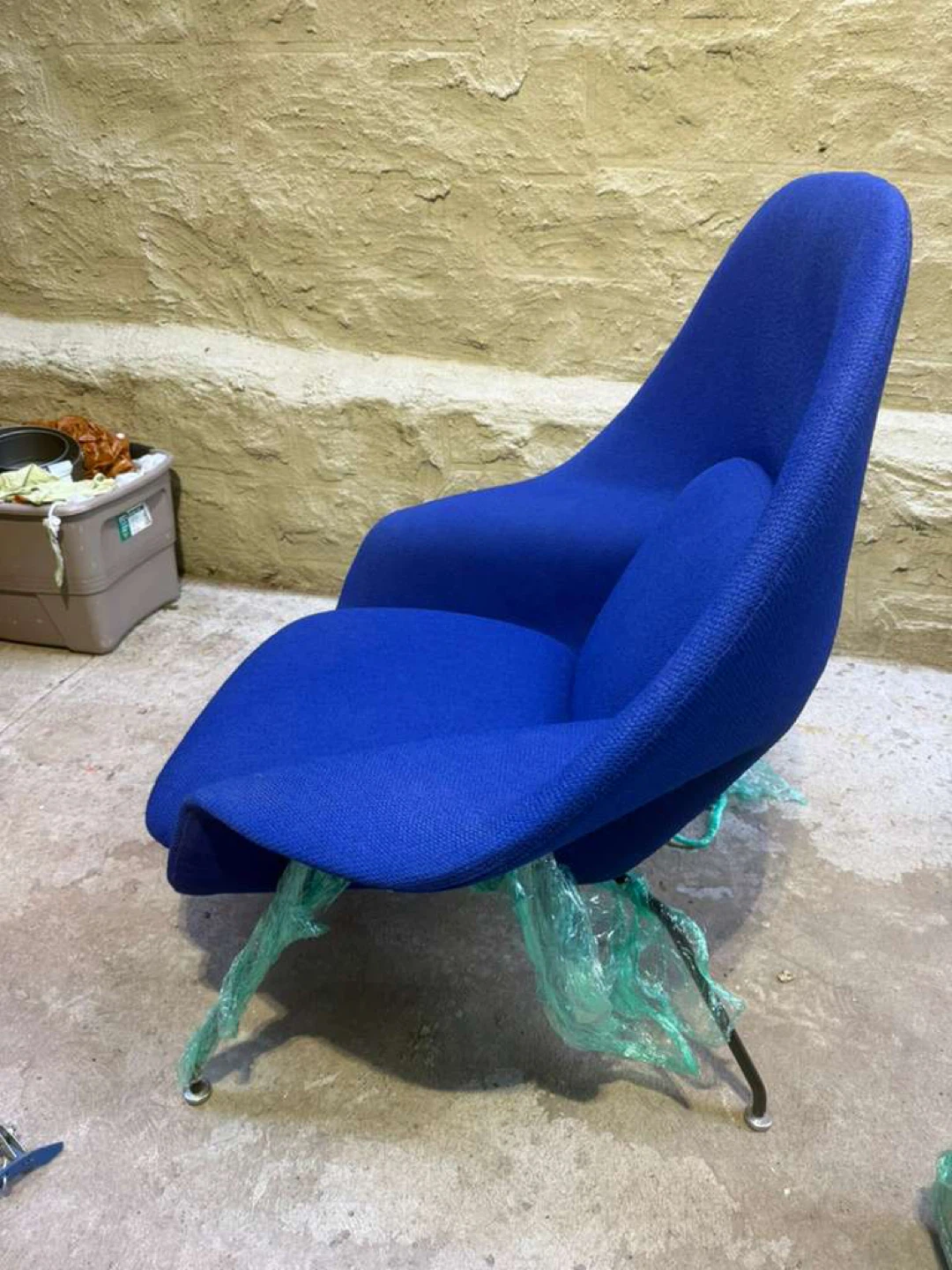 Blue Accent Chair