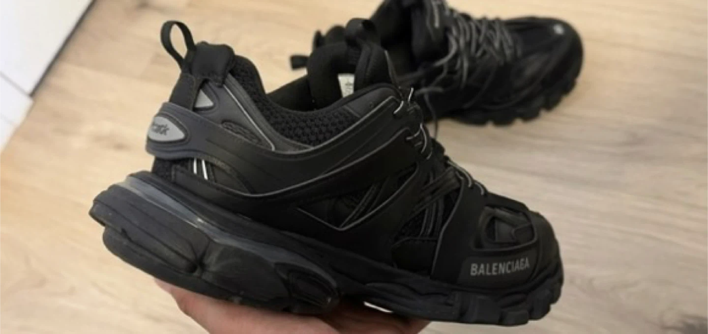 Balenciaga Track Sneakers - Black - photo 2