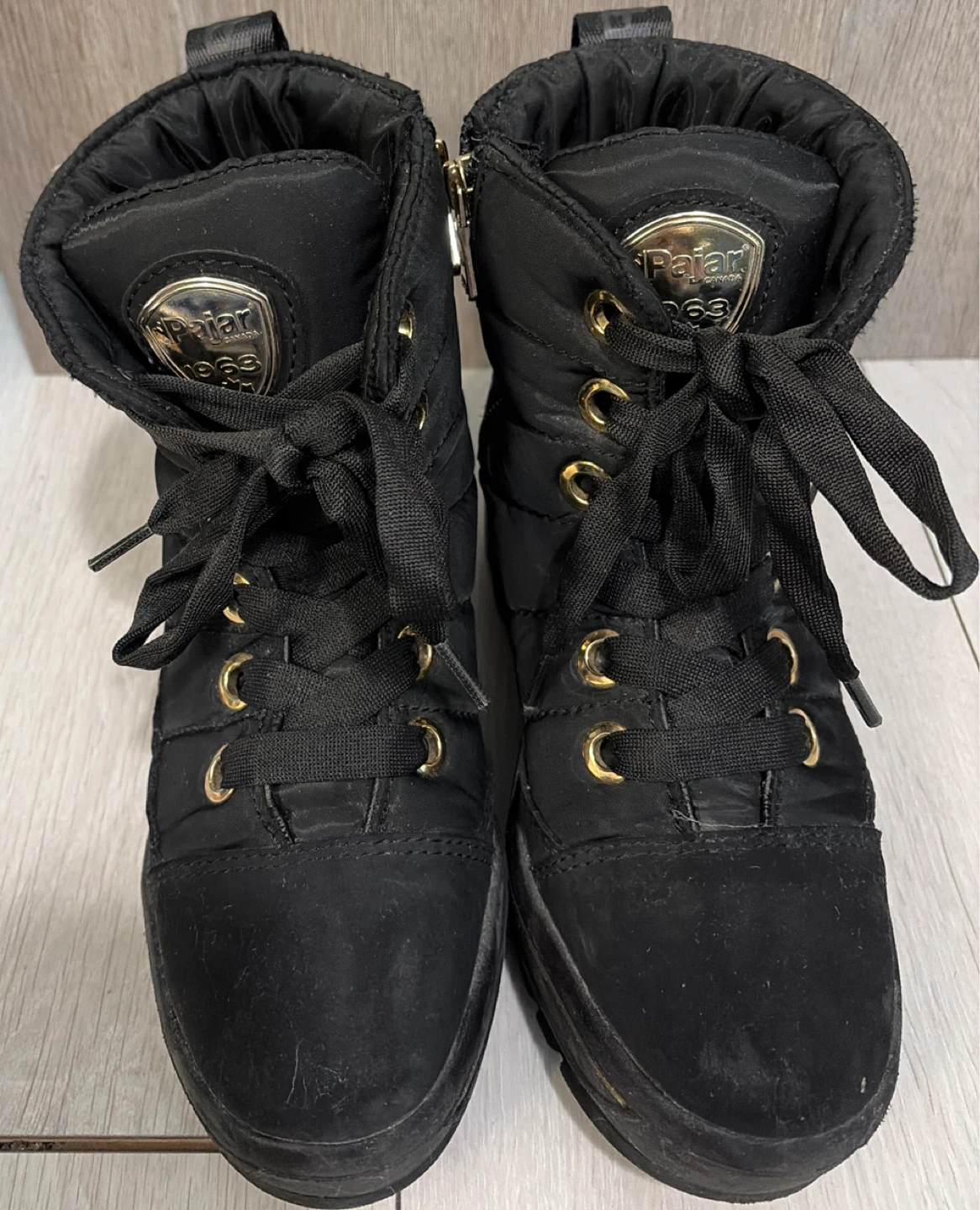 Pajar Black Insulated Winter Boots