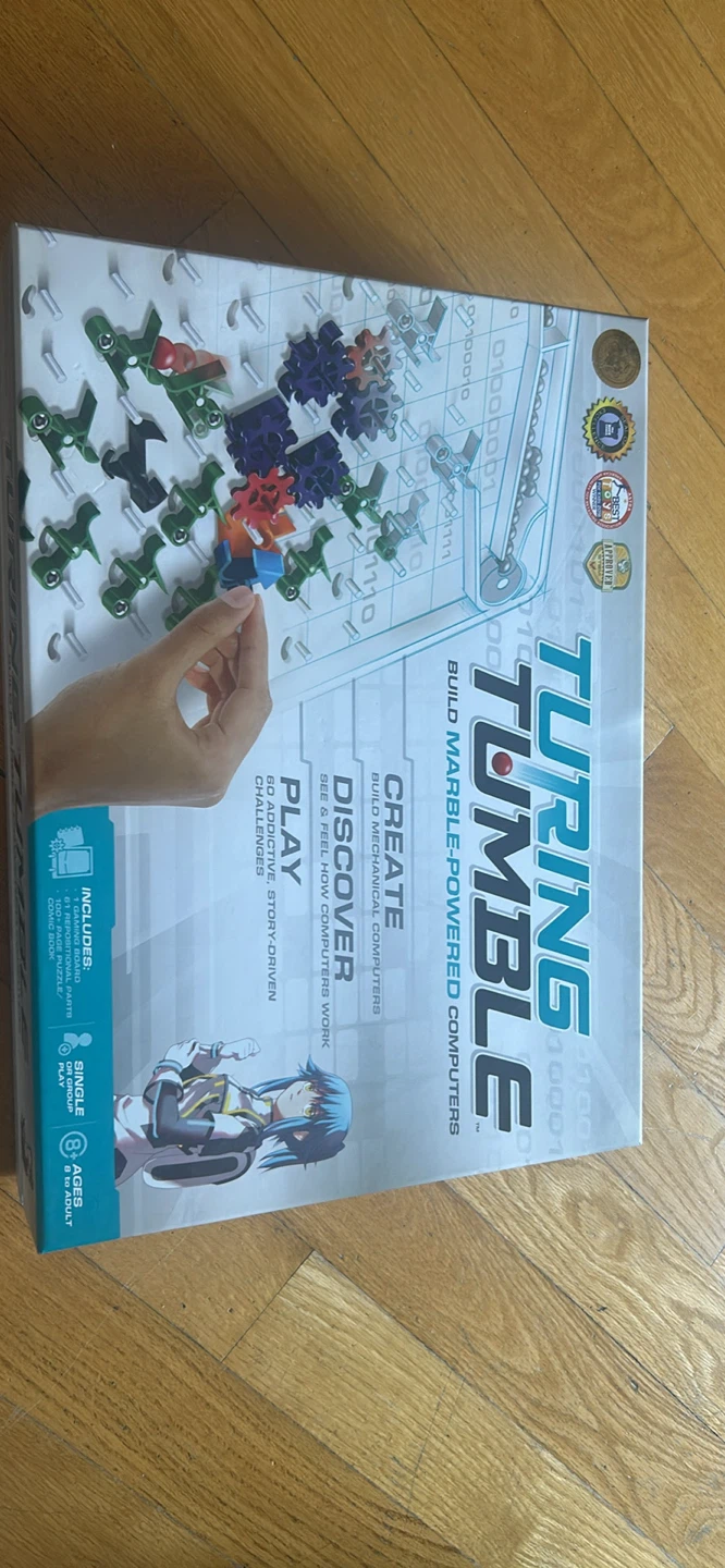 Turing Tumble Marble-Powered Computer Game