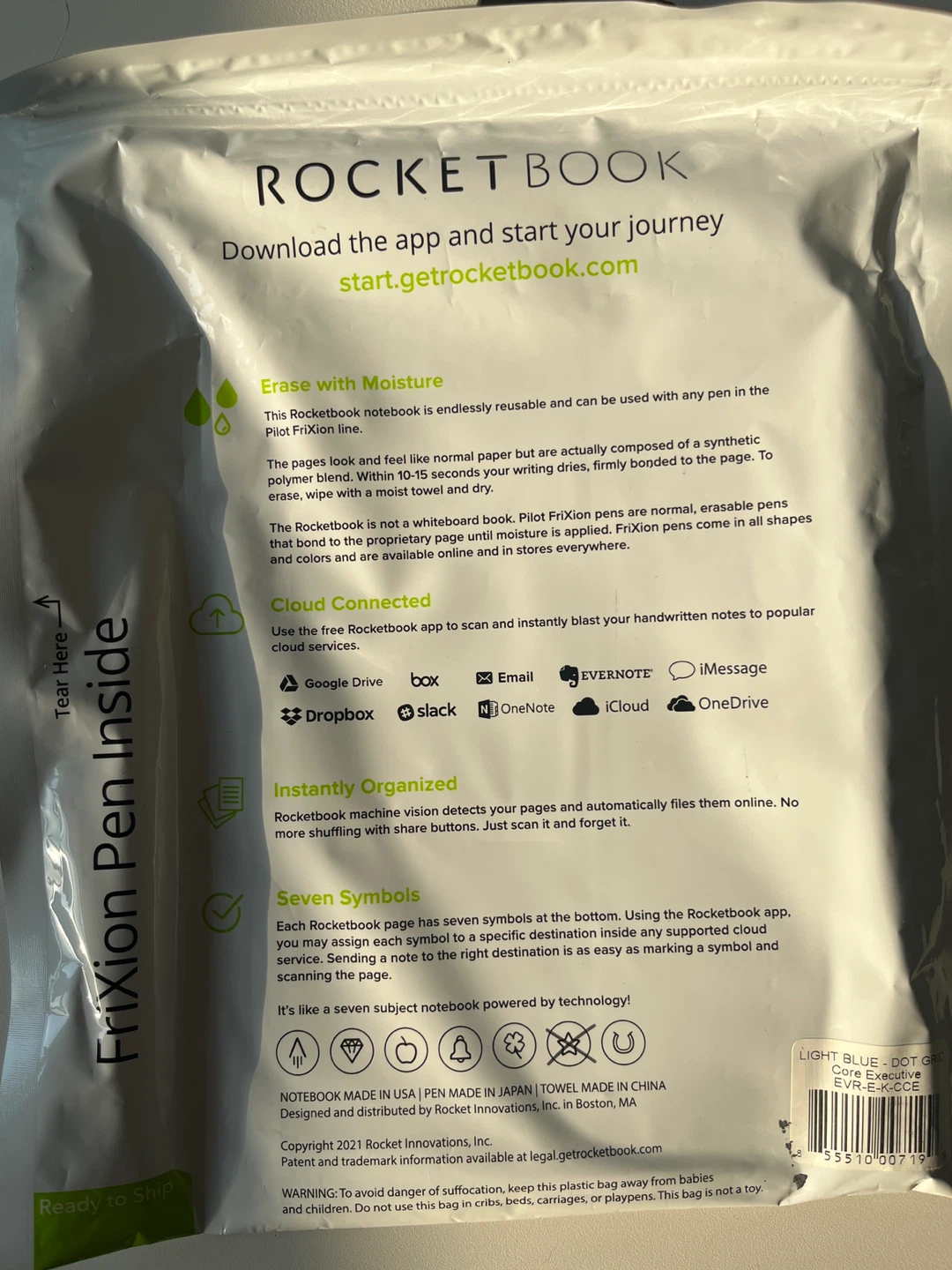 Rocketbook Core Executive Reusable Notebook - photo 2