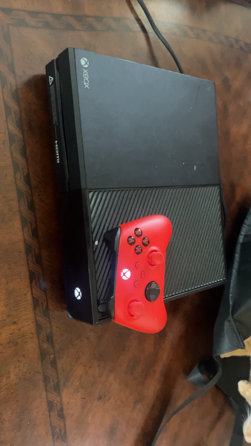 Xbox One Gaming Console with Red Controller - photo 2