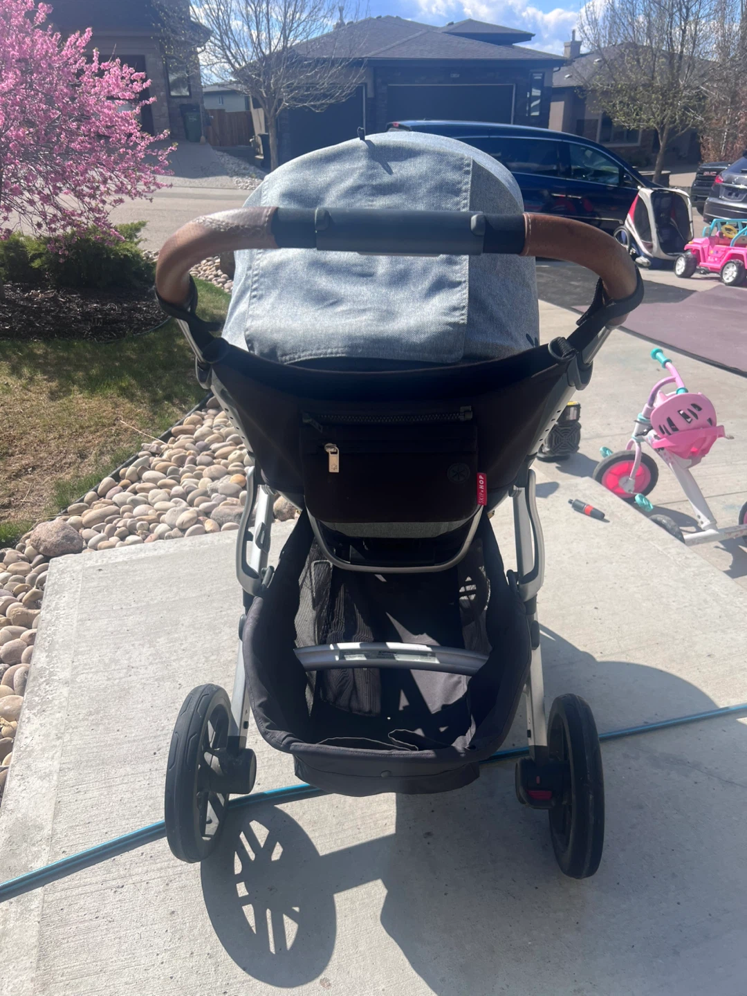 UPPAbaby Vista Double Stroller + Rumble Seat + Bassinet - photo 4