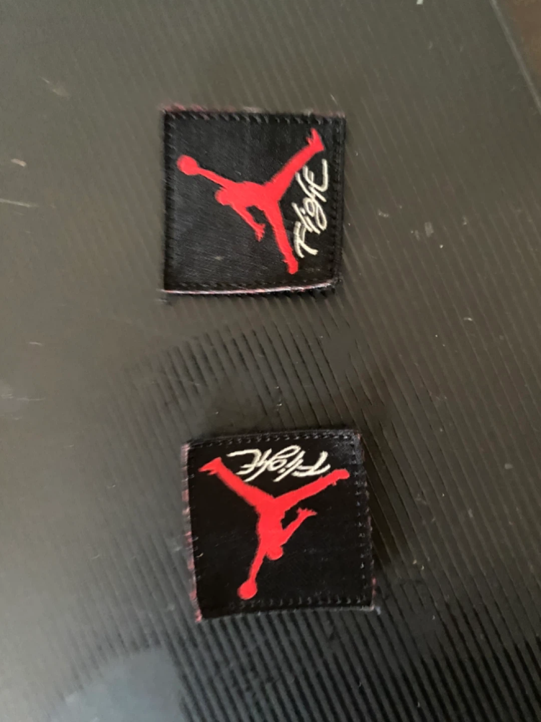 Jordan Rare Air Shoes with Blue Laces and Flight Patches - photo 5