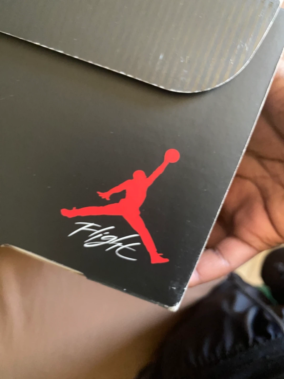 Jordan Rare Air Shoes with Blue Laces and Flight Patches - photo 4