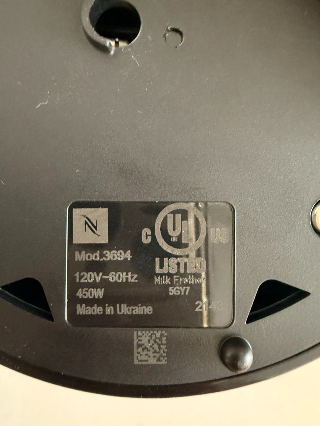 Nespresso Milk Frother Aeroccino 3 - photo 4