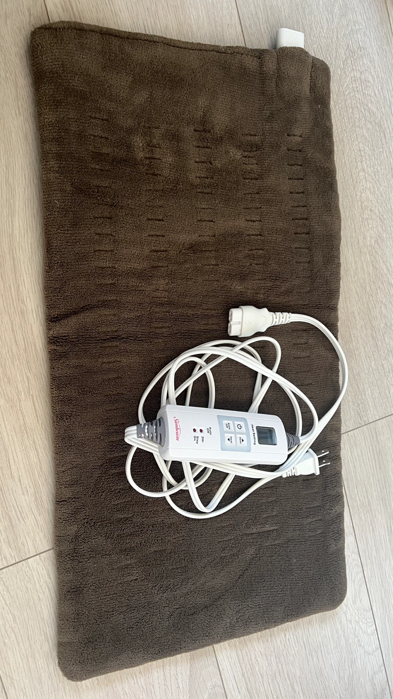 Sunbeam Premium Heating Pad - King Size, Brown - photo 2