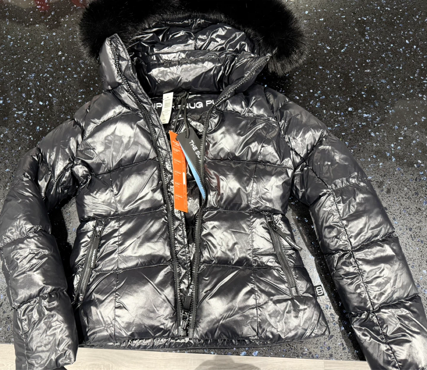 Aritzia The Super Puff - Hi-Gloss Black XS/TP - photo 3