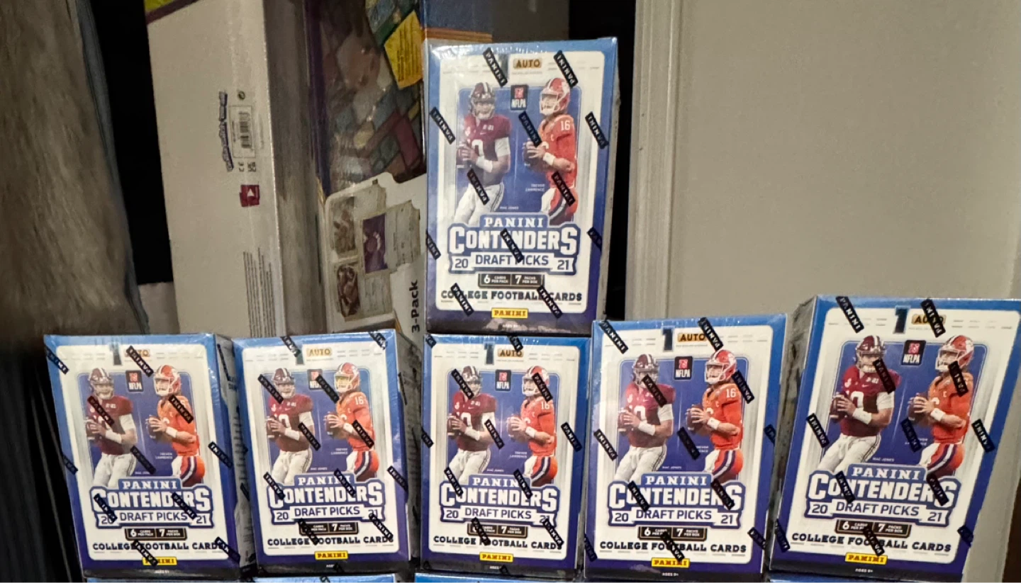 Sports card boxes